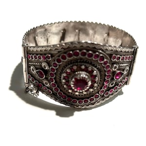 Antique silver Kochi tribe bracelet- silver bracelet- antique bracelet- Ethnic bracelet- one of a kind bracelet- tribal bracelet.