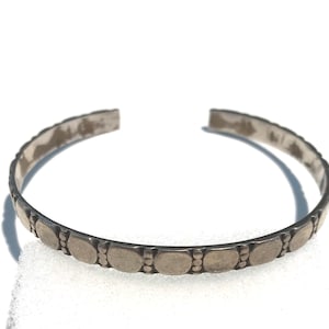 Antique silver Kochi tribe bracelet- silver bracelet- antique bracelet- Ethnic bracelet- one of a kind bracelet- tribal bracelet.