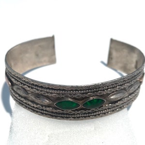 Antique silver Kochi tribe bracelet- silver bracelet- antique bracelet- Ethnic bracelet- one of a kind bracelet- tribal bracelet.