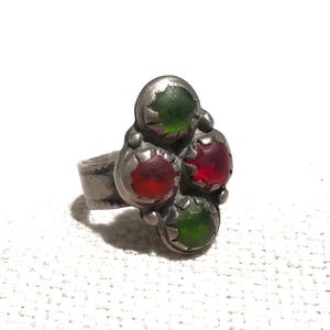Size 7.5 Antique Kochi silver ring, Vintage Ring,Antique Bedouin Ring Antique Silver Ring,Antique Jewelry,Afghan Kuchi Ring,Tribal Ring