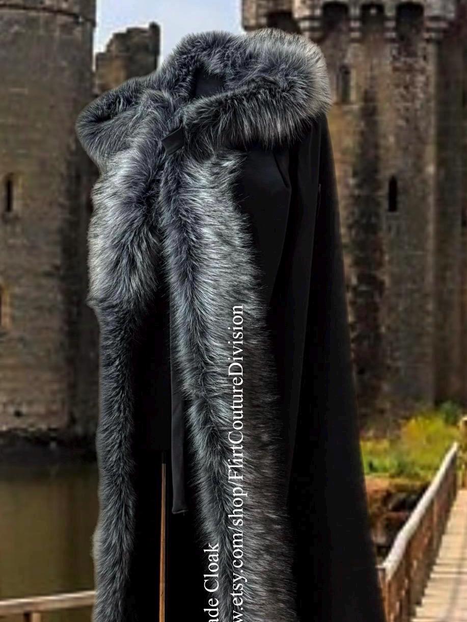 【A POINT ETC/アーポワン ウテセ】 FAKE FUR CAPE DEUXIEME CLASSE - 【A POINT ETC/アーポワン ウテセ】 FAKE FUR CAPE
