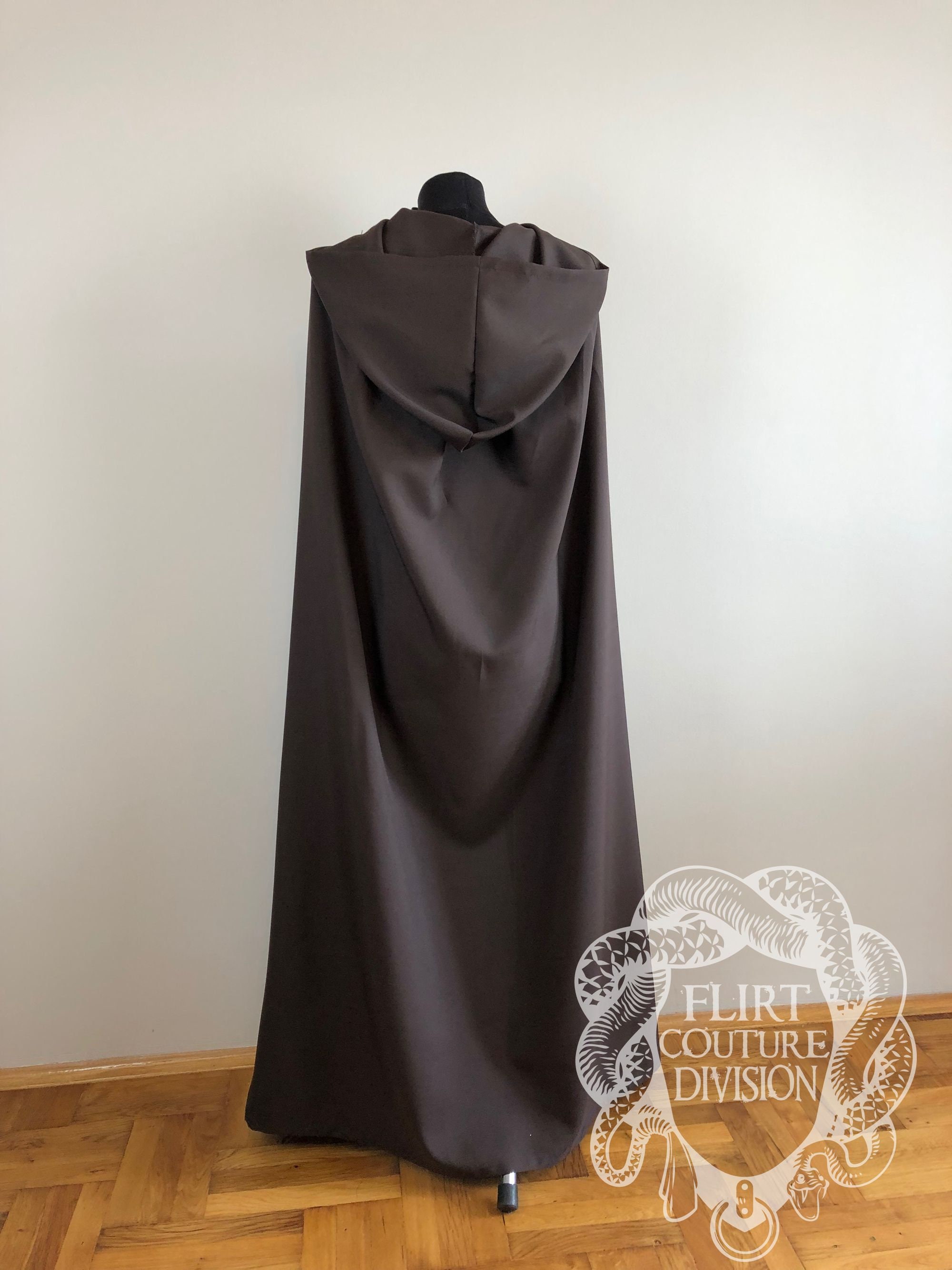 Hooded Coat, Hooded Cape, Hooded Cloak, Witch Cloak, Wizard Magic Cloak ...
