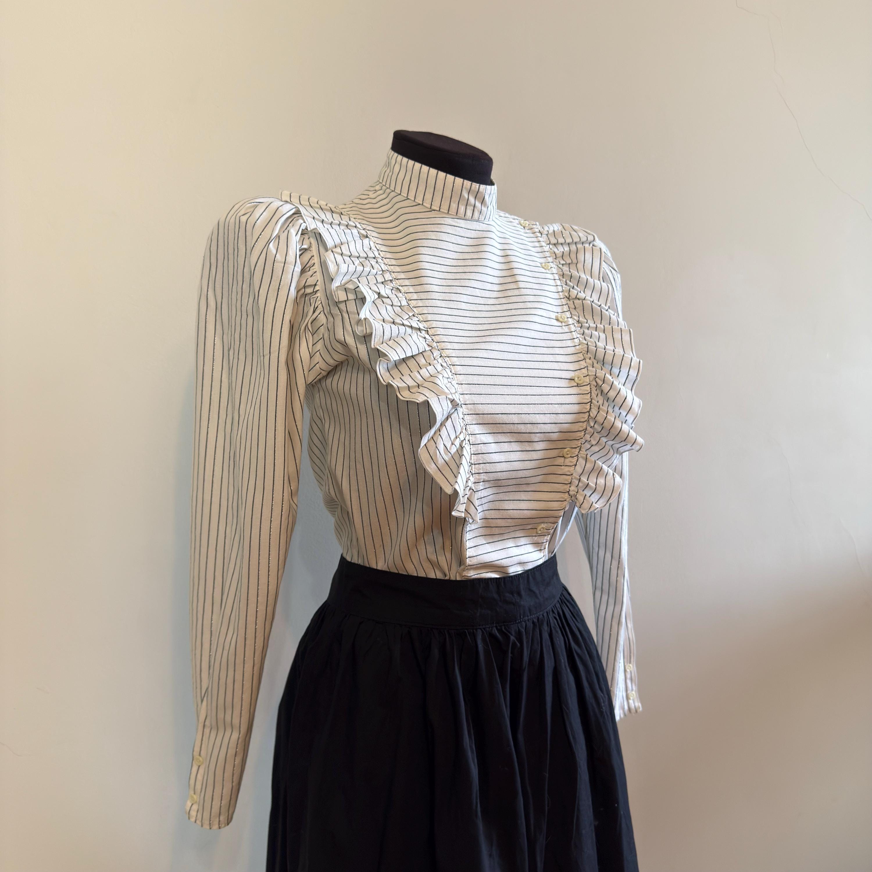 Mutton Sleeve Blouse - Etsy fetico MUTTON SLEEVE TULLE BLOUSE