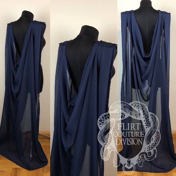 Multi-style Chiffon Head Cape