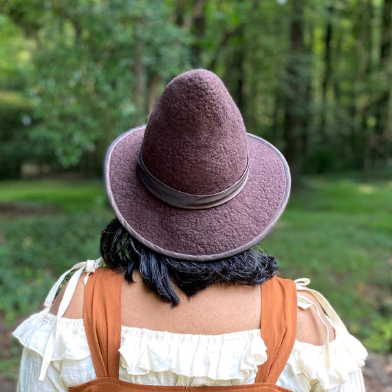 Soft Pointy Wizard or Mage Hat - 