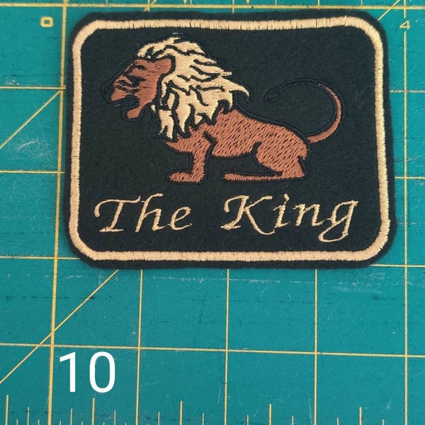 INVENTORY CLEARANCE!  Queen Bee or The King Patch