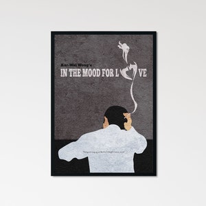 In the Mood for Love (aka  Faa yeung nin wa) Alternative Minimalist Poster / Alternate Minimalist Movie Posters
