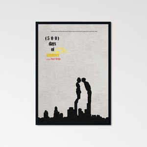 500 Tage Sommer Minimalistisch Alternative Film & Poster