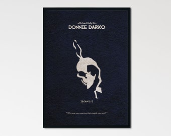 Donnie Darko Minimalist Alternative Movie Print & Poster