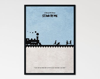 Stand by Me Minimalist Alternative Movie Print & Poster