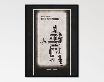 The Shining Minimalist Alternative Movie Print & Poster