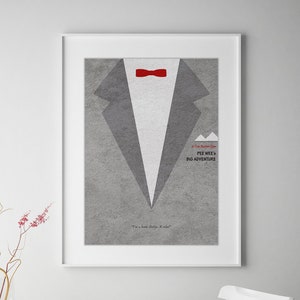 Pee-Wee&#39;s Big Adventure Minimalist Alternative Movie Print & Poster