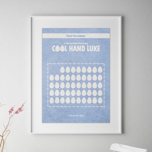 Cool Hand Luke Minimalist Alternative Movie Print & Poster