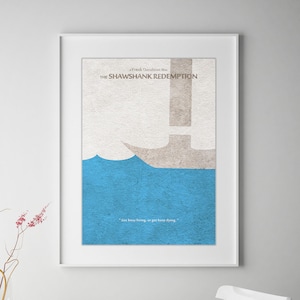 The Shawshank Redemption Minimalist Alternative Movie Print & Poster