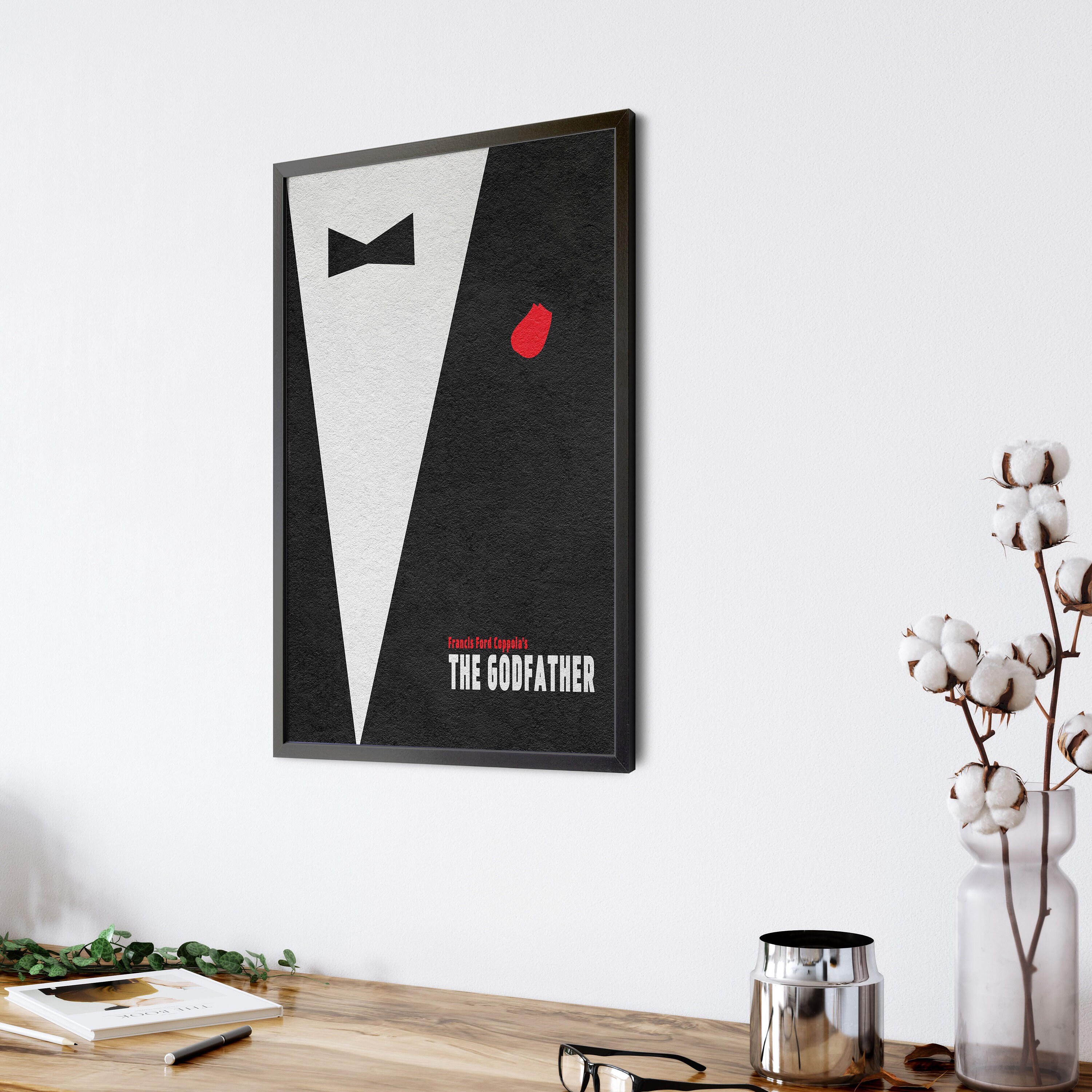 The Godfather Minimalist Alternative Movie Print & Poster - Etsy