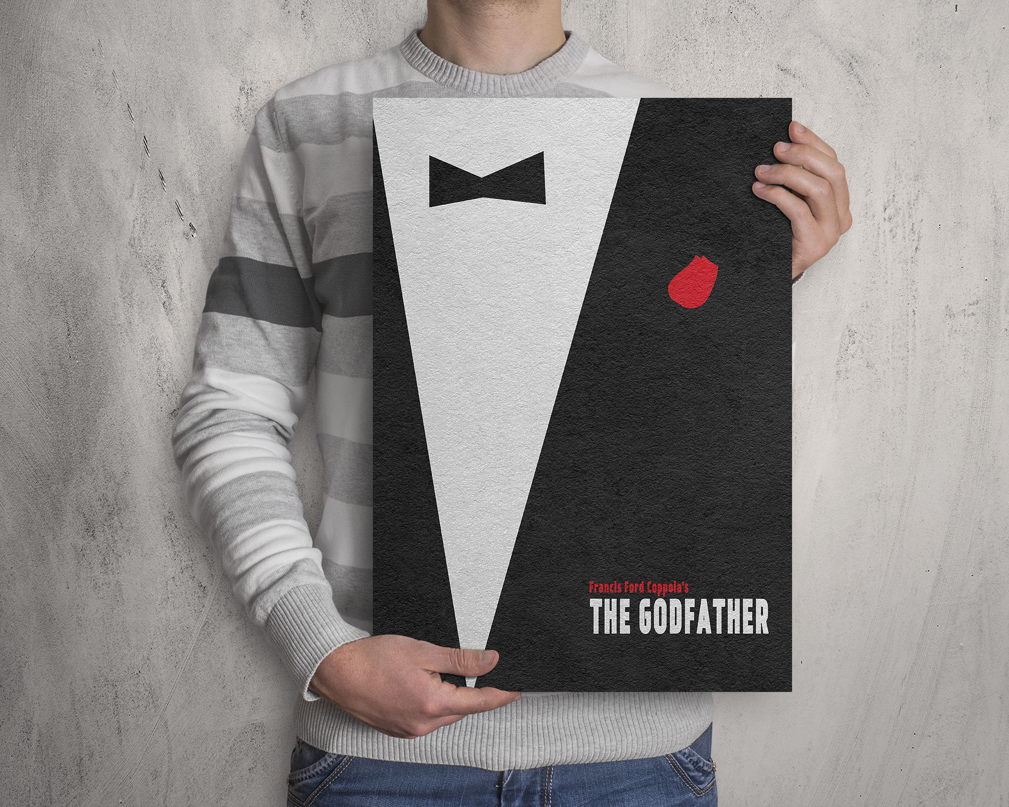 The Godfather Minimalist Alternative Movie Print & Poster - Etsy