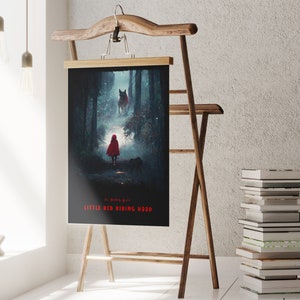 Little Red Riding Hood Book Cover Poster | Alternative Design of the ...