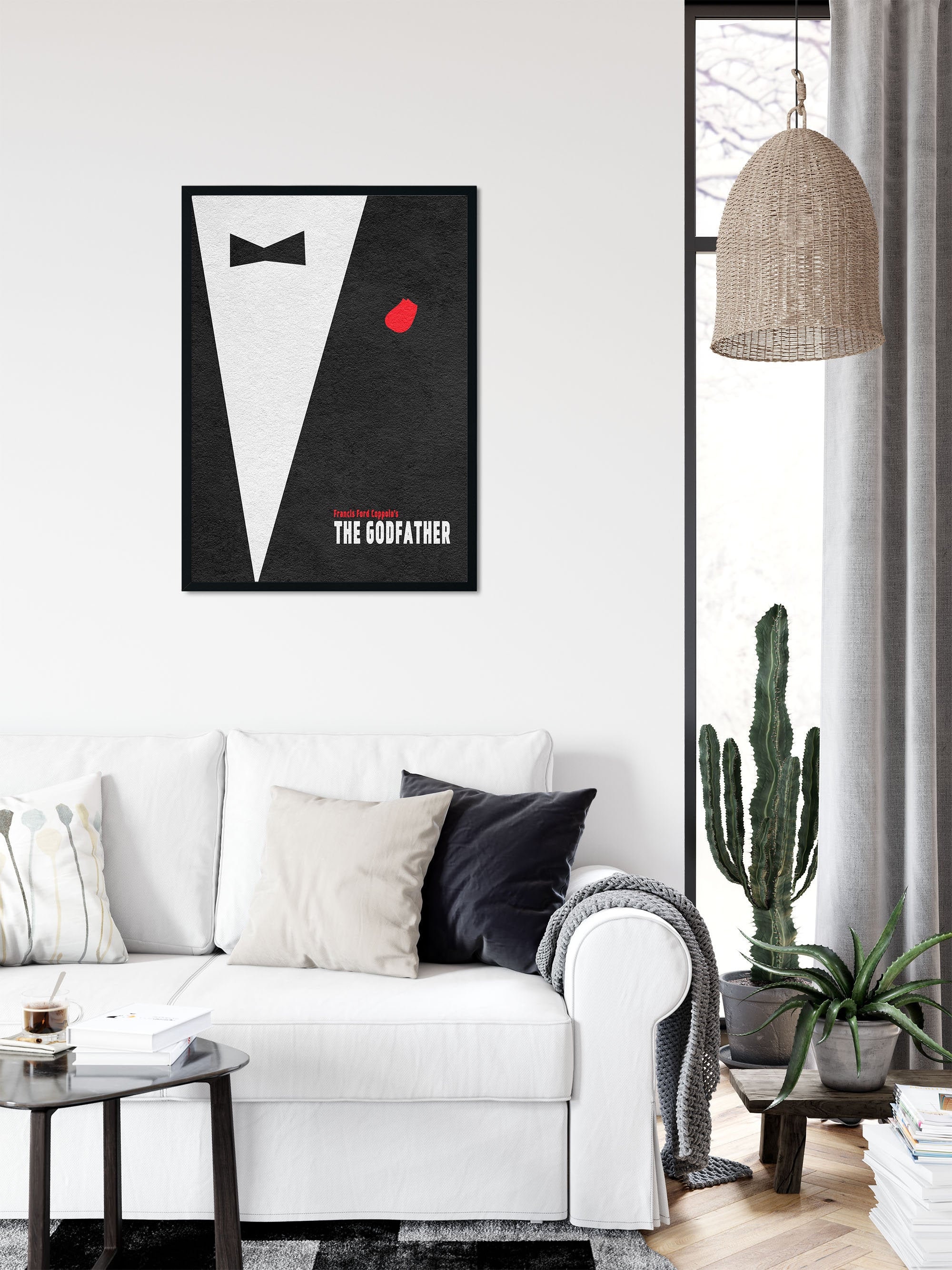 The Godfather Minimalist Alternative Movie Print & Poster - Etsy