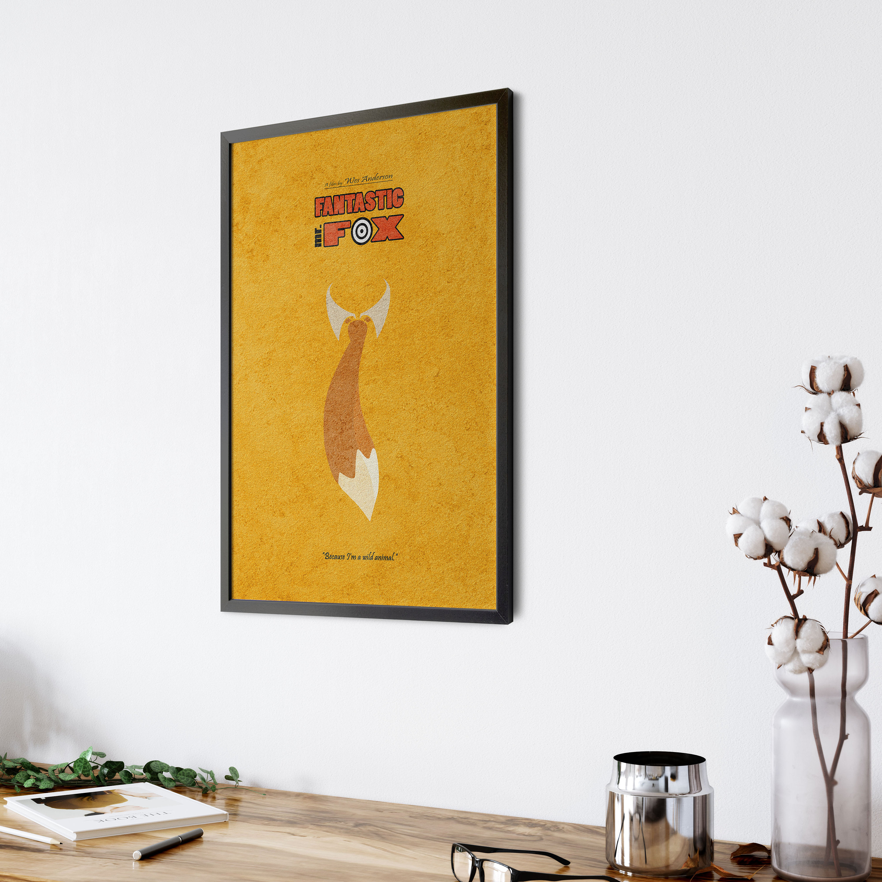 Fantastic Mr Fox Minimalist Alternative Movie Print & Poster - Etsy