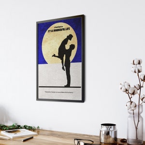 It's a Wonderful Life Minimalist Alternative Movie Print & Poster image 2