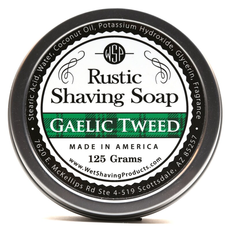 Rustic Men's Shaving Soap Green Irish Tweed Shaving Etsy