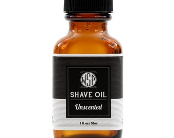 WSP Pre Shave Oil (Unscented) - 100% Natural. Vegan. Simple. 1 oz