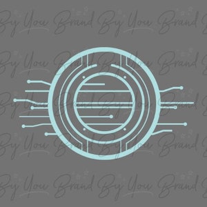 Tron Legacy Light Disc - PNG perfect for water bottles, planners, stickers, and more!