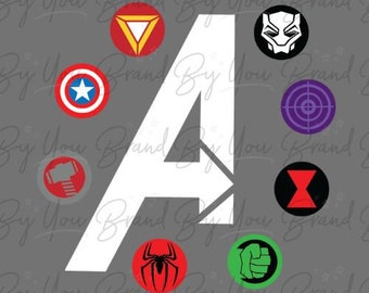 Avengers Symbol Circle - PNG