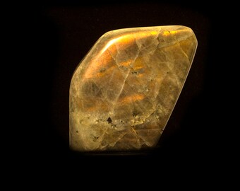 Labradorite, completely polished Freeform No. 14, from Madagascar