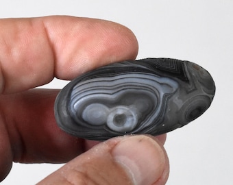 Rare Gobi Desert Eye Agate, Unique Piece, Mongolia No. 4