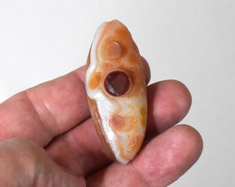 Rare Gobi Desert eye agate, unique piece, Mongolia No. 9