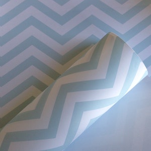 Removable Wallpaper, Peel and stick wallpaper, chevron wallpaper, blue wallpaper, nursery wallpaper, nursery decor, Self adhesive