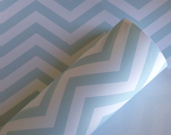Removable Wallpaper, Peel and stick wallpaper, chevron wallpaper, blue wallpaper, nursery wallpaper, nursery decor, Self adhesive