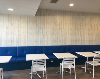removable Wallpaper, Peel and stick wallpaper, fence wallpaper, white wallpaper, lounge wallpaper, Self adhesive