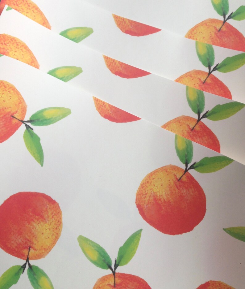 Removable Wallpaper Peel and stick wallpaper fruit | Etsy