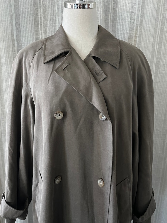 Vintage Max Mara 1980's Weekend Trench Rain Coat … - image 2