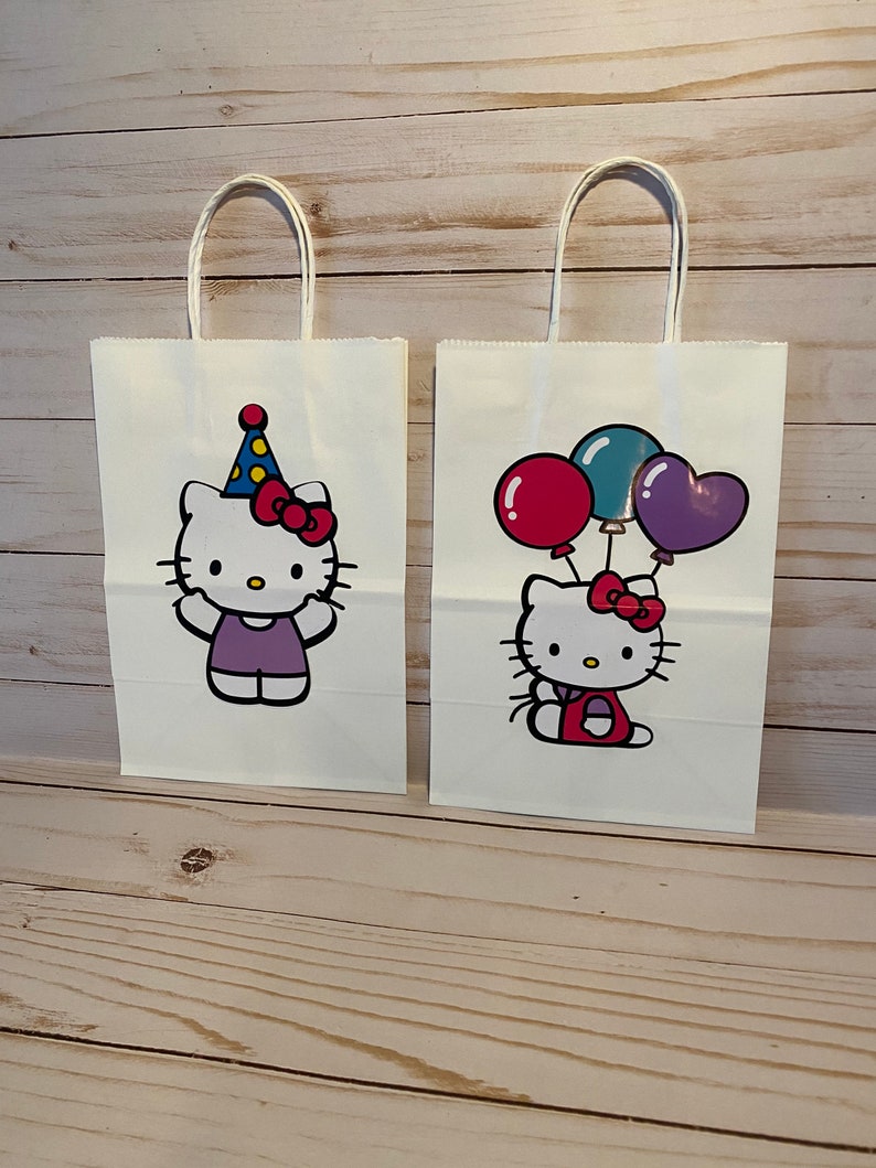 Hello Kitty Party Candy Favor bags Etsy