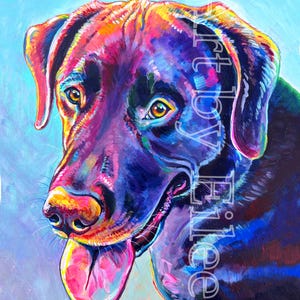 Print-Black Lab II