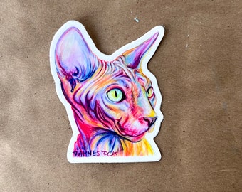 Sticker - Sphynx kat