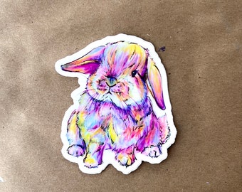 Sticker - Fluffy Bunny