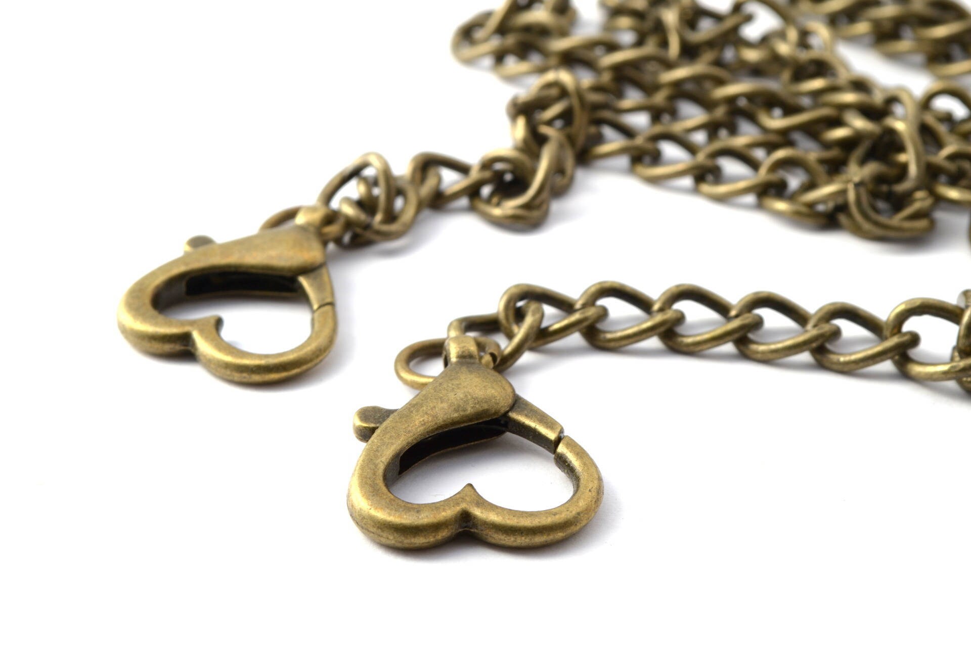 Cha?�ne de sac ?� main bronze longueur 120 cm / CPS002 | Etsy