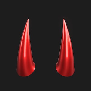 Demon Horns- 3D File-STL for 3D print