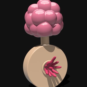 Rick and Morty- Plumbus 3D File STL for 3D Printing