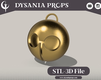 Kult des Lammes - 3D Druckbare Lamm-Halsketten-Glocke STL-Datei