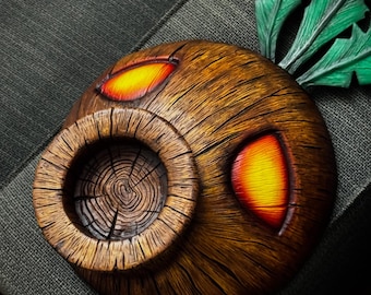 The legend of Zelda: Deku Mask Woodlike- Mask Replica