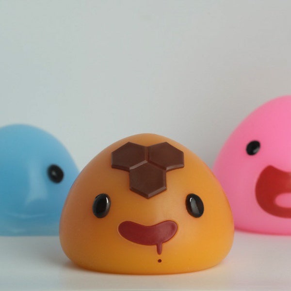 Silicone Slime Bundle- Puddle, Honey, Pink -  Slime Rancher