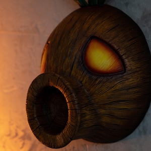 The legend of Zelda: Deku Mask Woodlike- Mask Replica