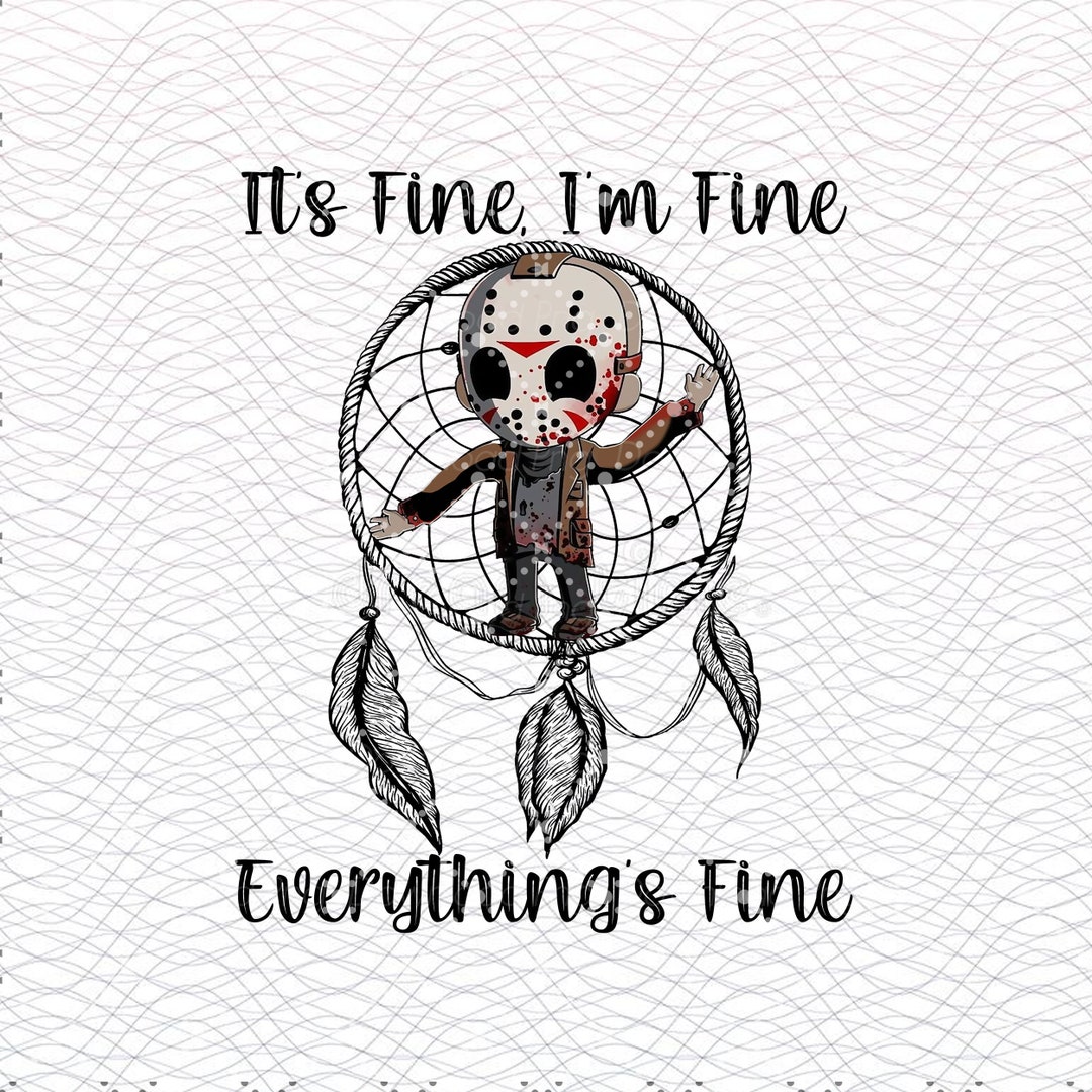 Ça va je vais bien tout va bien png meme horreur halloween Etsy France