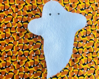 Felt Ghost, halloween decoration, Halloween ornament, ghost ornamanet, spooky