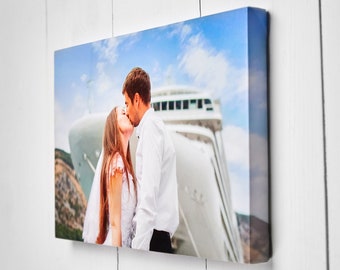 Personalised Canvas Photo Prints - Custom Photo Wall Art Ready to Hang for Home Décor, Weddings & Gifts